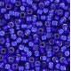 Toho seed beads 8/0 round Silver-Lined Cobalt - TR-08-28